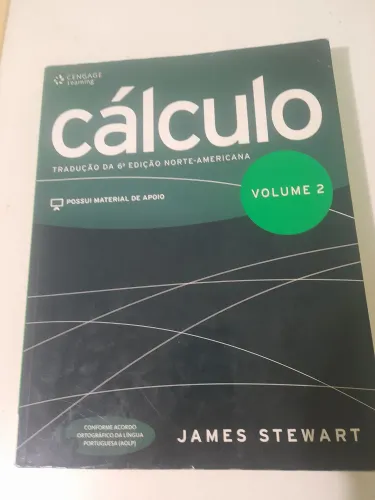 Livro Cálculo Volume 2 - 6ª Edição - James Stewart