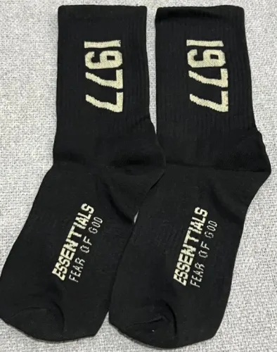 Meia Essentials Fear Of God Black 100% Original