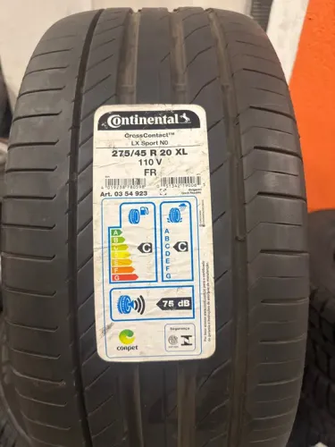 Pneu continental 275/45/20 meia vida temos 1 