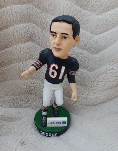 Boneco NFL Chicago Bears Bill George