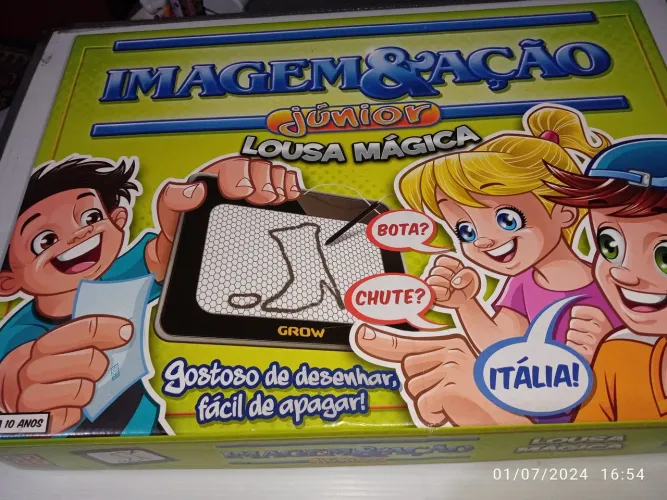 Jogo Imagem e Ação júnior Lousa Mágica da Grow 