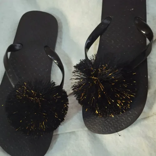 Chinelos Havana com Pompom tm 35/36