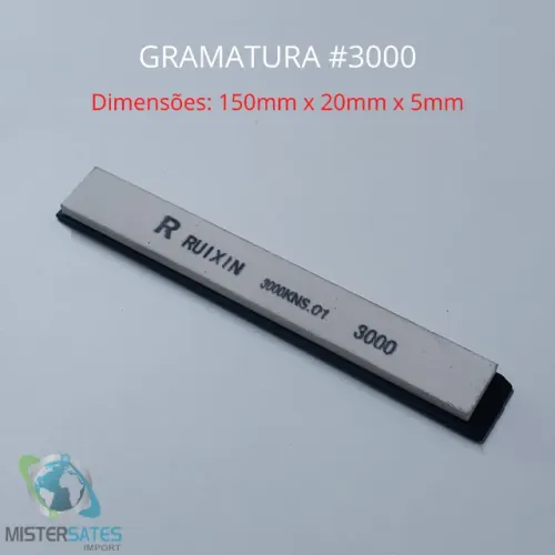 Pedra Amolar Faca Sub. Amolador Prof. Gram. 3000 - COD 274