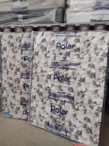 Colchão Casal Polar 1,38x1,88x12 Espuma- Pague na entrega.