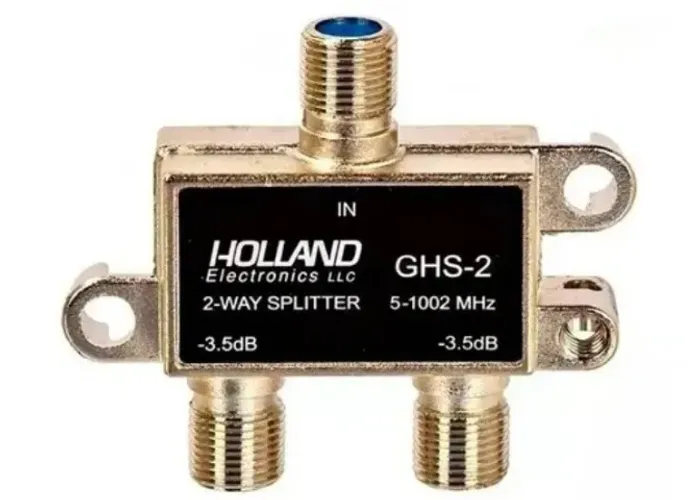 Divisor Holland Antena Vhf Uhf Net Tv Cabo 1x2 Saidas  Arduino Automação COD-CP486 