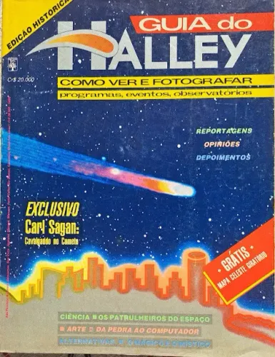 Guia Halley - Como ver e fotografar - Edição Histórica - Abril Cultural - 1985
