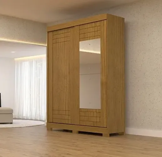 Guarda Roupa Ayla C/ Espelho, 100% MDF - ACP Moveis