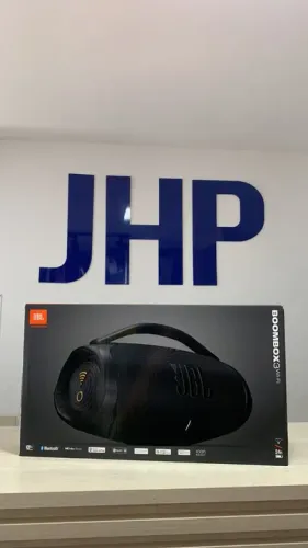JBL BoomBox 3 Wi-Fi || Preta || Compatível com Alexa || Até 12x sem juros || Loja Física