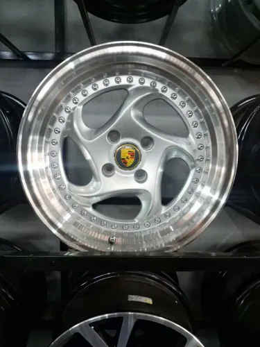 Rodas Aro 15x8' Taludas Porsche 4x99 Novas 