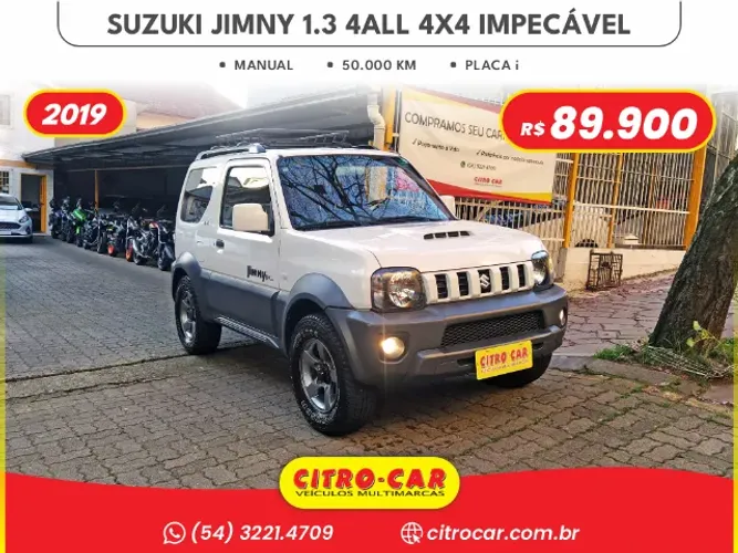 Suzuki Jimny 1.3 4All 4x4 Manual 2019 Apenas 50 mil km