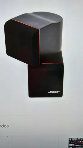1 caixa dupla bose red line acoustimass - excelente estado em sp