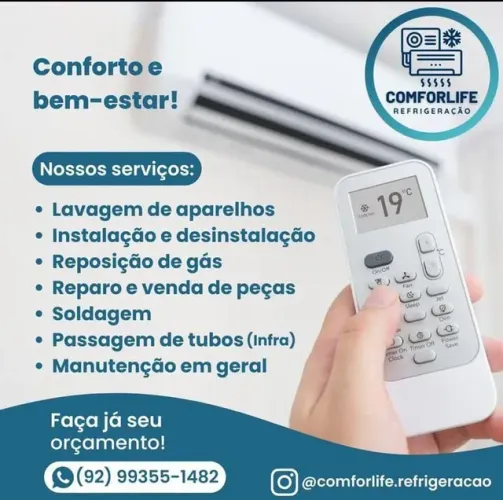 Manutenção  ar condicionado split, acj