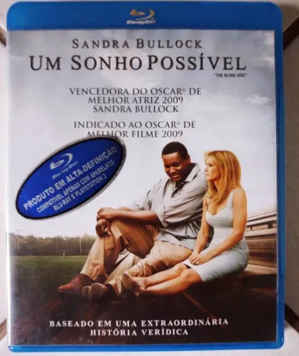 Filme Blu-ray Um Sonho Possível - Sandra Bullock - Original Bluray