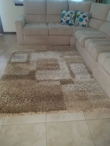 Tapete Maggiore Bege Felpa 2m x 1,5m