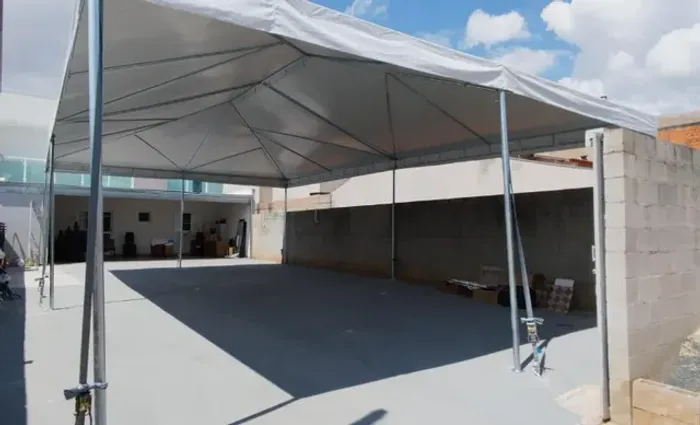 Tenda 10x8 Galvanizada - 12x sem juros