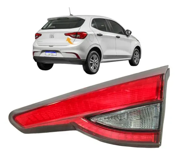 Lanterna Fiat Argo 2017 2018 2019 2020 2021 A 2024 Fumê Ld