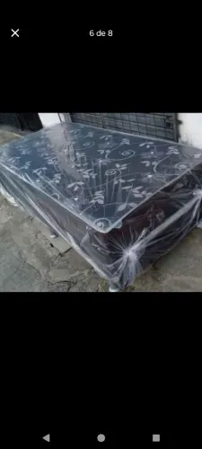 Cama box casal 