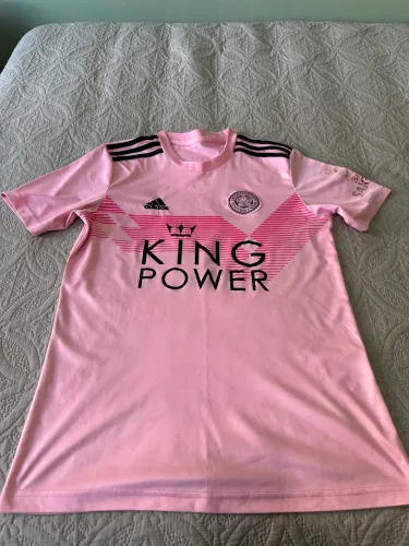 Camisa Rosa Leicester 19/20- Tamanho M