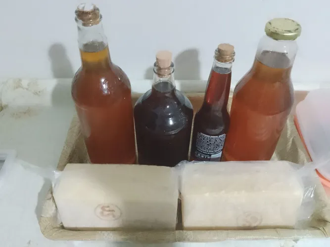 Queijo de coalho e mel