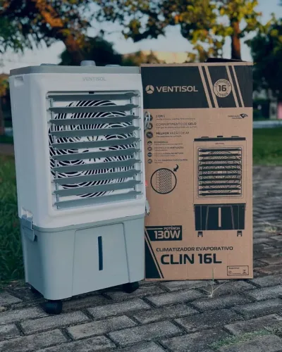 Climatizador ventisol 16 litros, novo na caixa! Com garantia e nota fiscal.