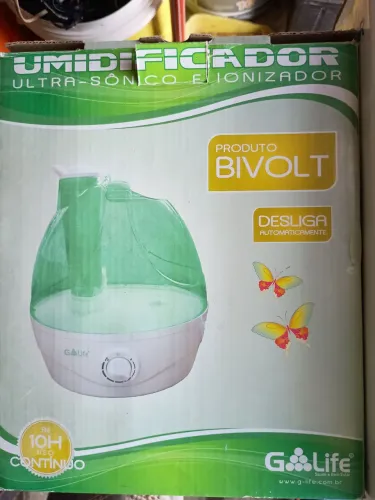 Umificador Ultrassônico e Ionizador G-Life