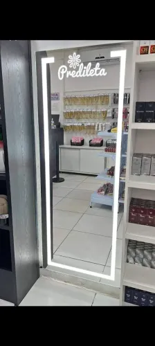 Espelho Decorativo com Iluminação LED - Predileta