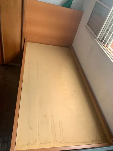 Cama solteiro madeira