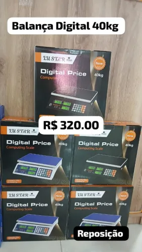 Balança Digital 40kg - Nova - Lu Star