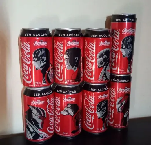 Coleção Latas Coca-Cola Avengers Endgame