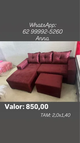 Sofá Novo ((///-///)*