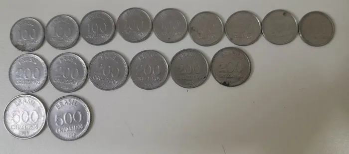 Moedas antigas do Brasil