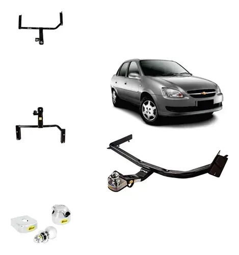 Engate Reboque Corsa Sedan 2002 Até 2010 (corsão) Fixo 700kg