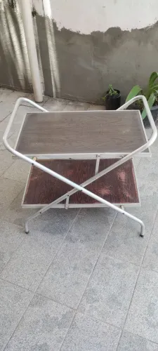 Carrinho de chá ou bebidas vintage anos 70