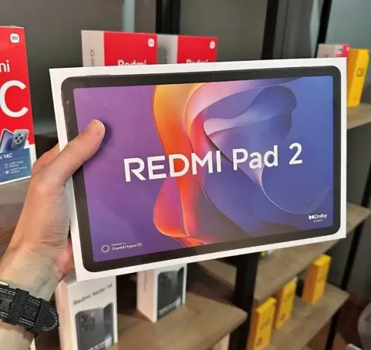 Tablet Xiaomi Redmi Pad 2 - 256GB/8GB RAM - Dolby Atmos HyperOS Novo Lacrado
