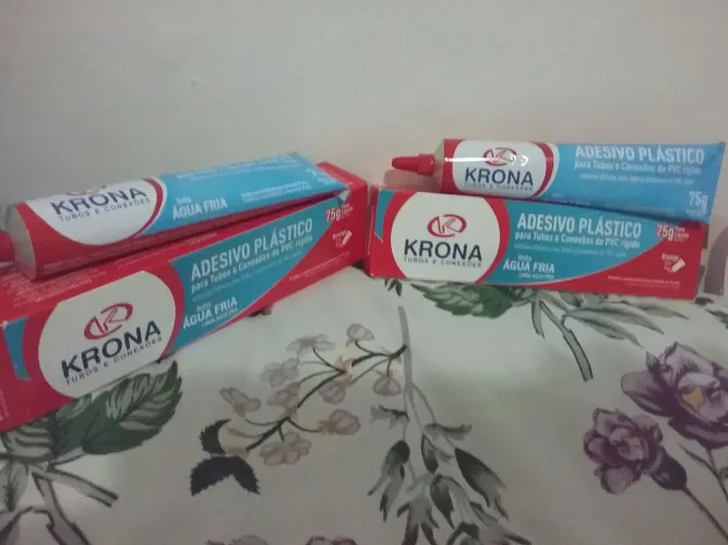 Cola para PVC Krona 75g - Água Fria