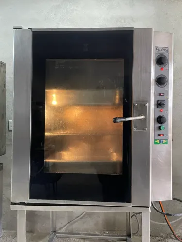 Forno Combinado Pratica Elétrico 20gns Profissional - Aço Inox, 20 Bandejas