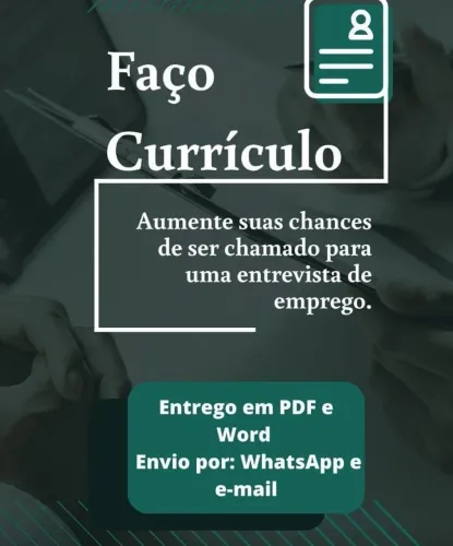 Faço CV