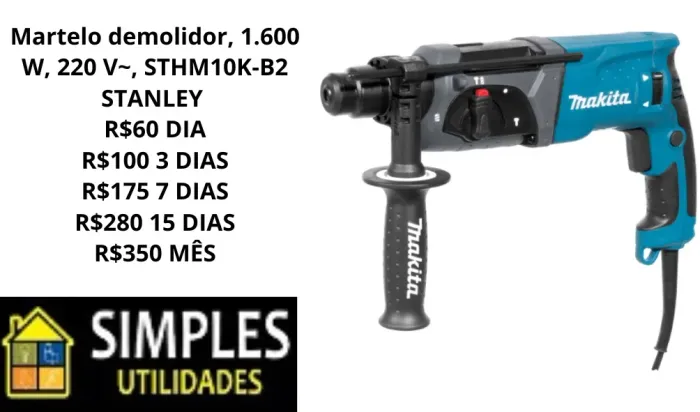 Martelete SDs plus locação
