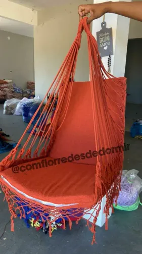 Rede Cadeira Super Resistente Confortável - Entrega Grátis 