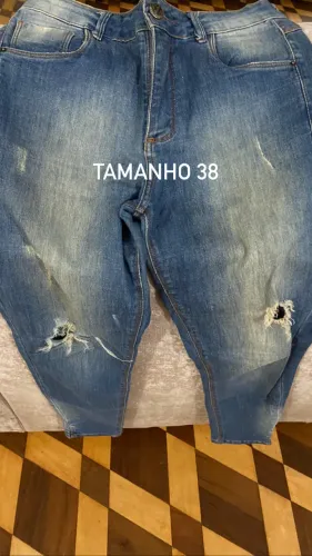 CALÇA JEANS FEMININA NÚMERO 38