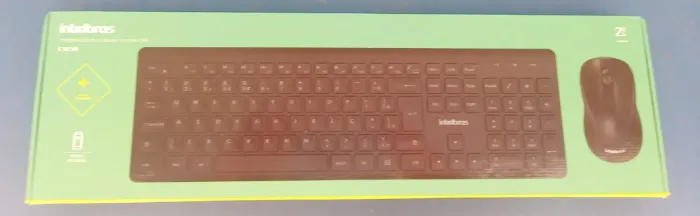 COMBO TECLADO E MOUSE SEM FIO USB INTELBRAS NOVO LACRADO FRETE GRÁTIS PARA MACEIÓ