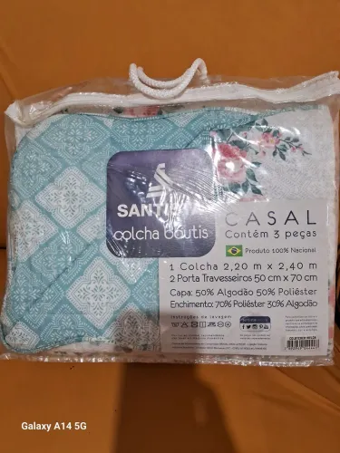 Cobre leito/ colcha casal