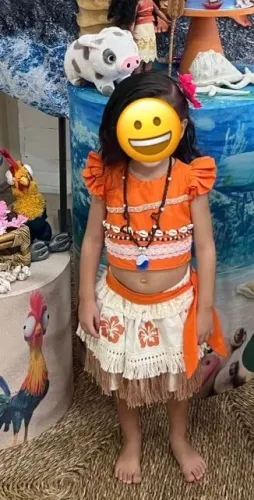 Fantasia Moana bordada 