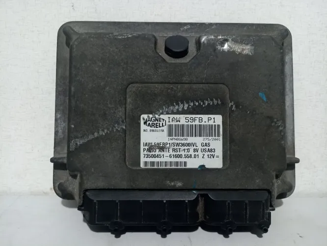 Módulo de injeção eletrônica Fiat Palio Fire 1.0 8v gasolina 2000 01 02 03 04 IAW59FBP1