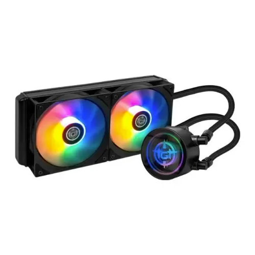 Water Cooler TGT Spartel V2, Rainbow, 240mm, Preto, 12x 20,83