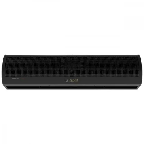 Cortina De Ar Dugold 1m Com Controle Dg-3012f/yp Cor Preto
