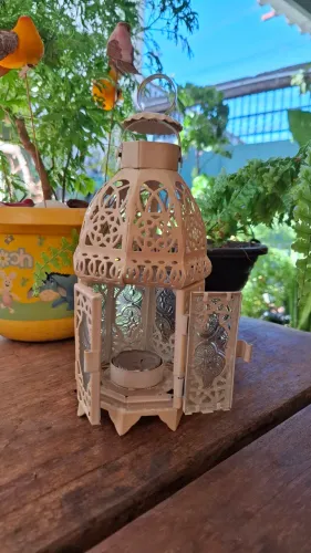 Luminária, Castiçal Decorativo para Velas