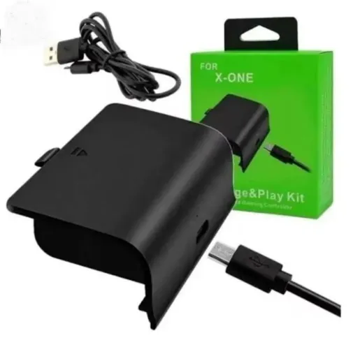 Carregador para Controle Xbox One - Kit de Carregamento e Jogo