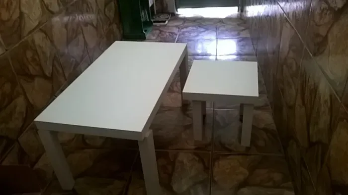 Conjunto de mesa infantil em MDF