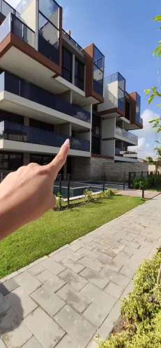 Seu refúgio na Praia de Muro Alto  Frente Piscina e Exclusividade no Cais Eco Residência.